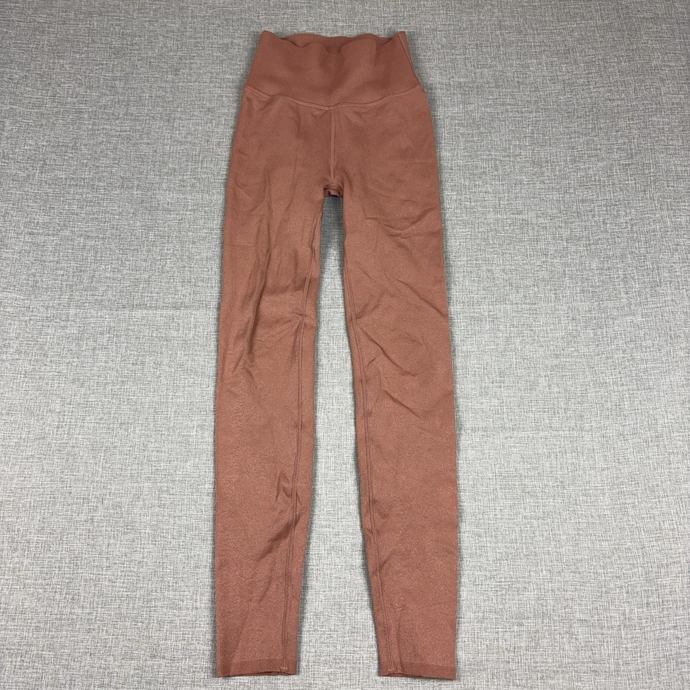 Fabletics Leggings‎ Womens XS Brown SculptKnit High Rise 26in Inseam Yoga PantsX